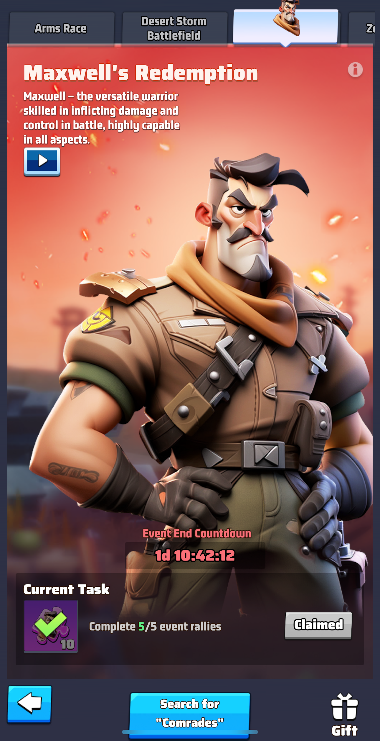 Maxwell's Redemption Comrades